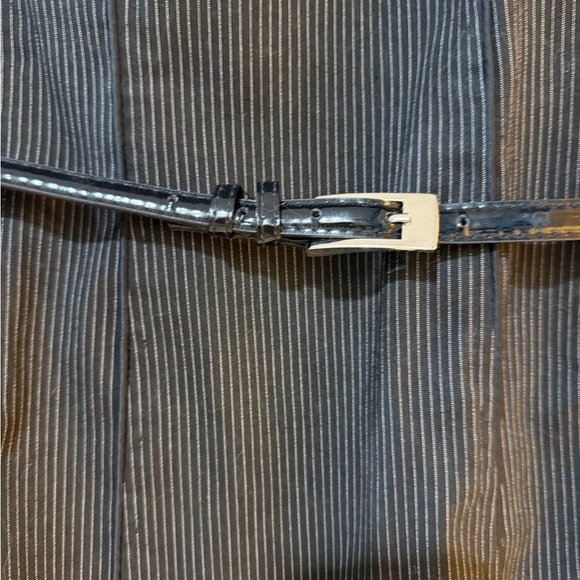 My Michelle Black Sheath Mini Dress Square Neck Sleeveless w belt!🖤 Early 2000s. - Picture 5 of 8